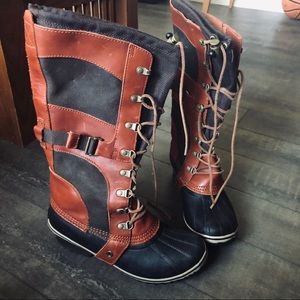 Sorel winter boots- worn once